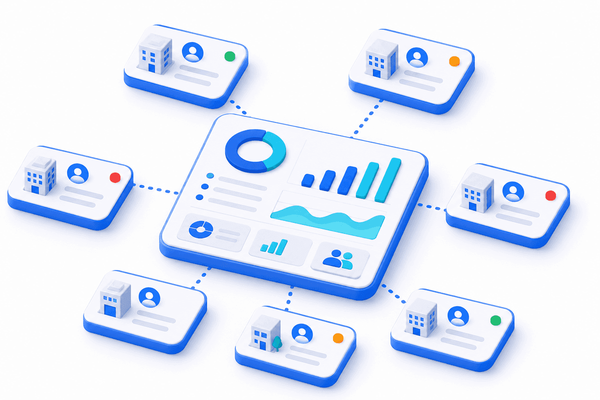 Multi-Kunden-Dashboard